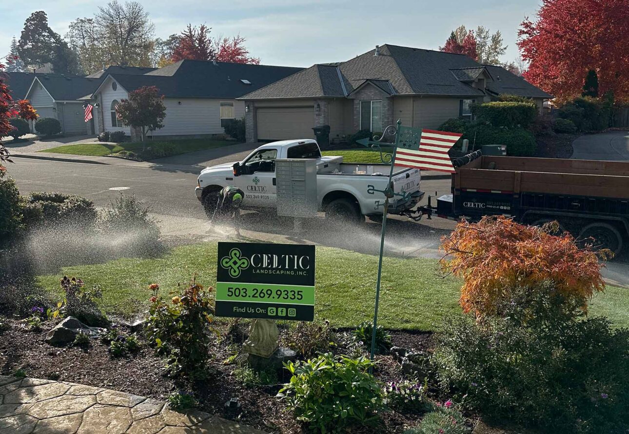 Celtic Landscaping maintenance in Salem