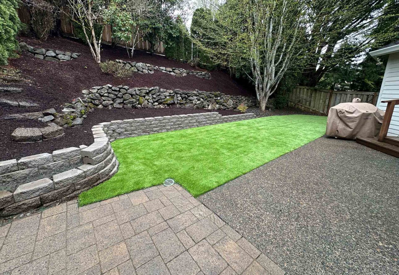 hardscaping in Salem for patios and retaining walls