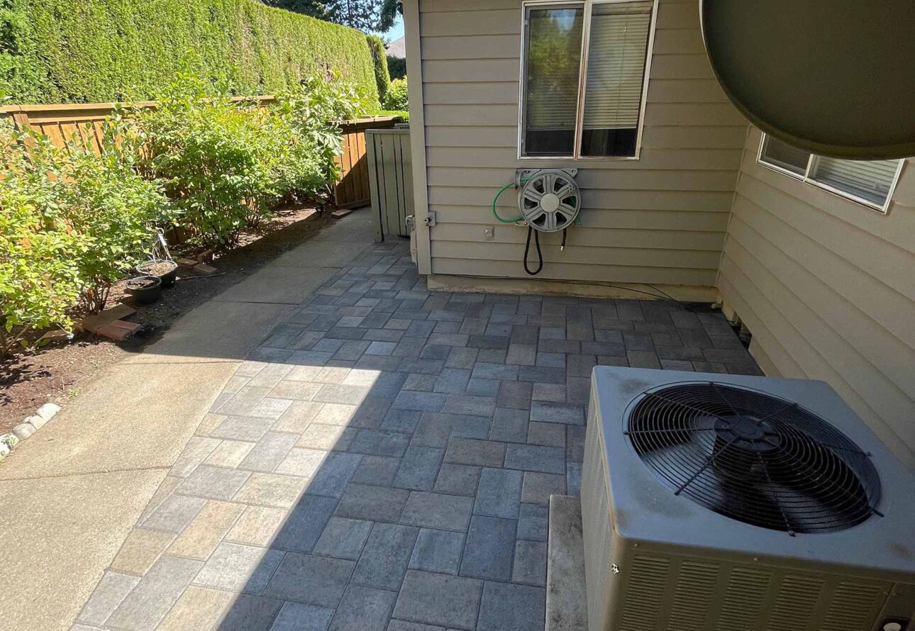 patio landscaping in Salem